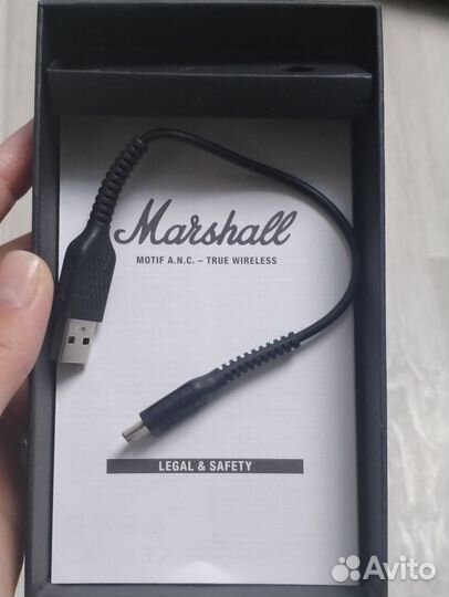 Беспроводные наушники marshall motif a n c