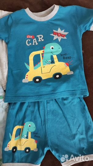 Одежда для мальчика пакетом 86 92 летняя