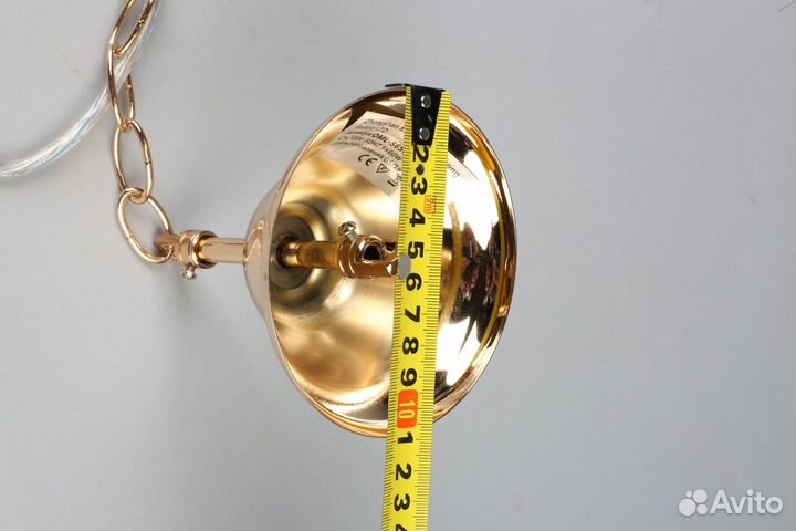 Люстра подвесная металл и стекло в спальню