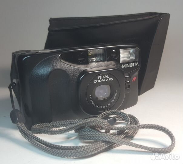 Пленочный фотоаппарат Minolta riva zoom af 5