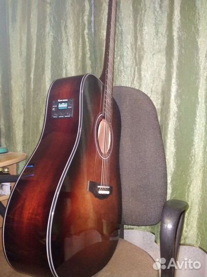 Трансакустическая гитара Kepma F 1 DE