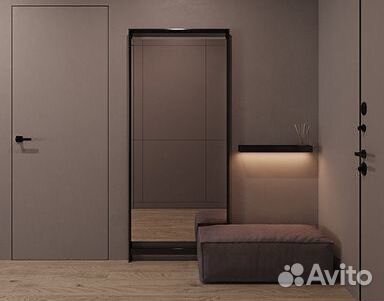 Дверь скрытого монтажа комплект