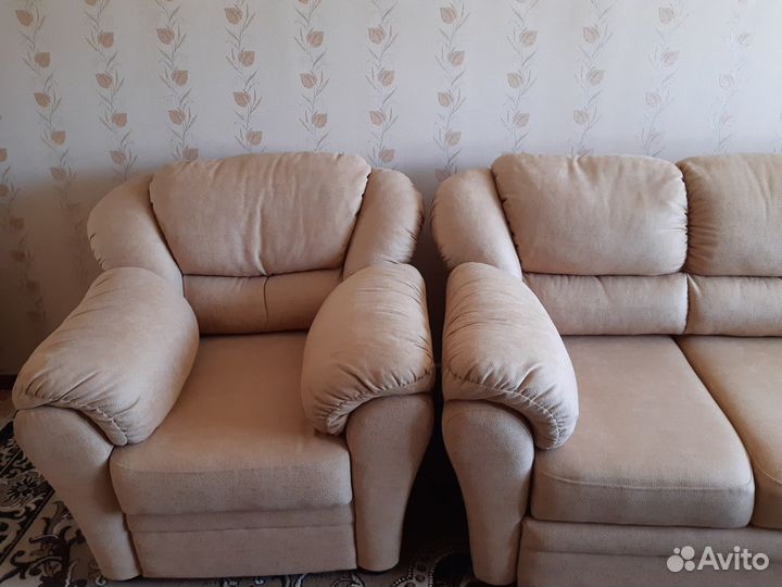 Диван с креслом Фламенко