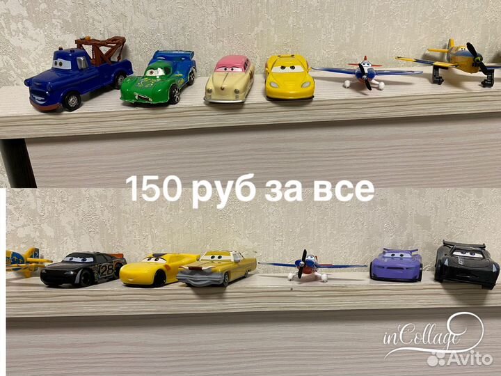 Машинки детские металл и пластик