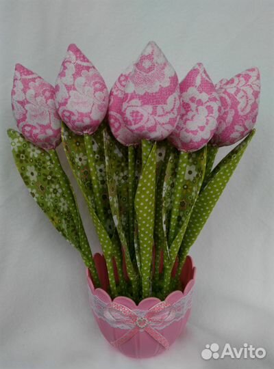 Памятный подарок невянущие тюльпаны