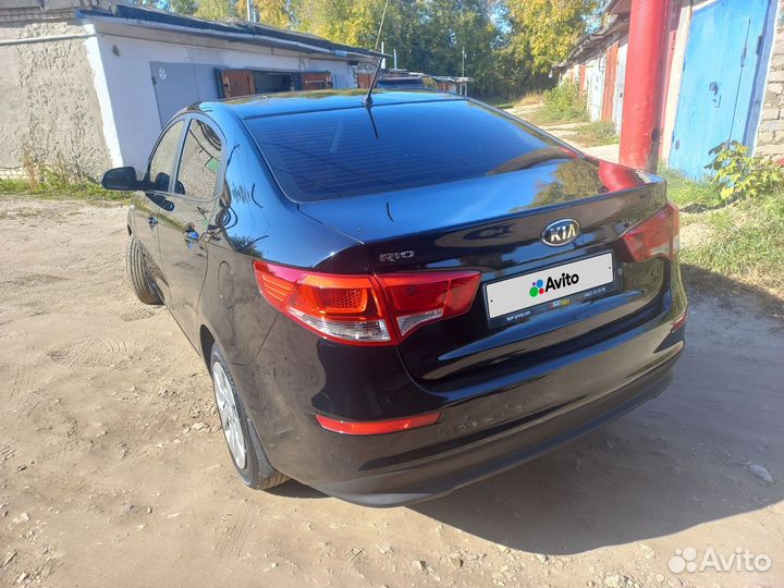 Kia Rio 1.6 МТ, 2016, 115 000 км
