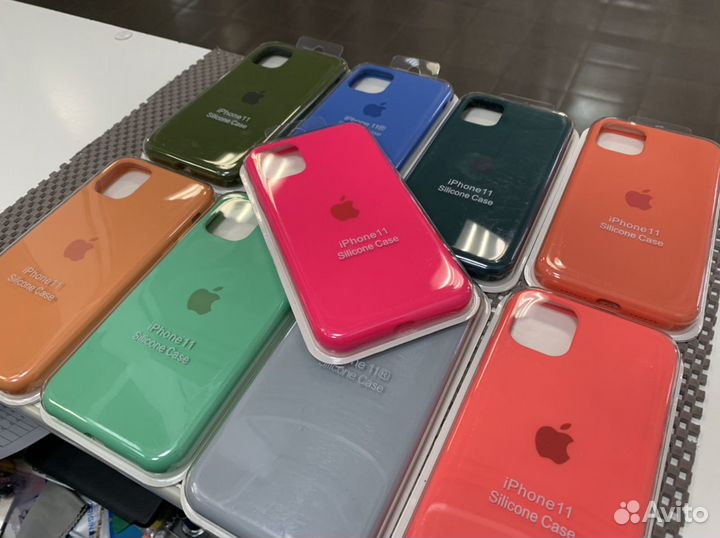 Чехол Silicone Case iPhone 11