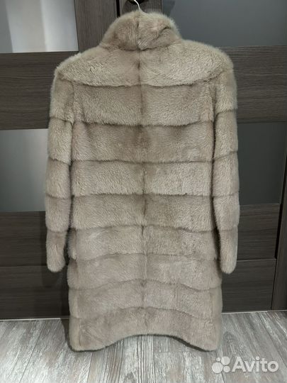 Шуба норковая 42 44 поперечка
