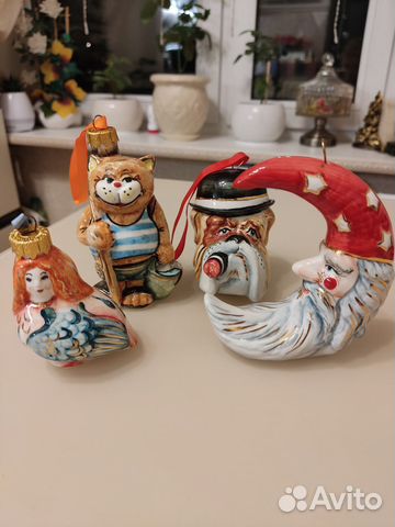 Ёлочные игрушки - Лефортовский фарфор купить в Москве | Хобби и отдых ...