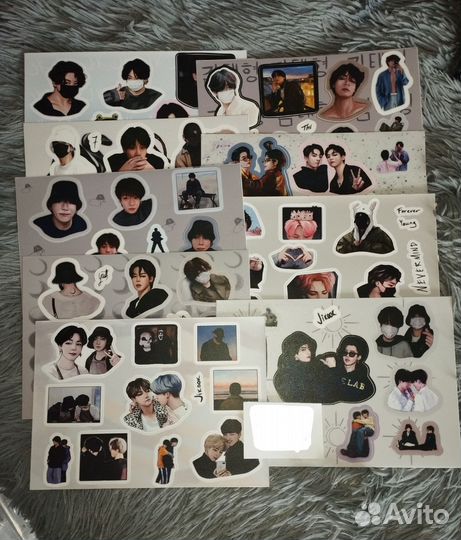 Стикеры от Helmin (bts)