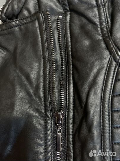 Кожаная куртка детская 