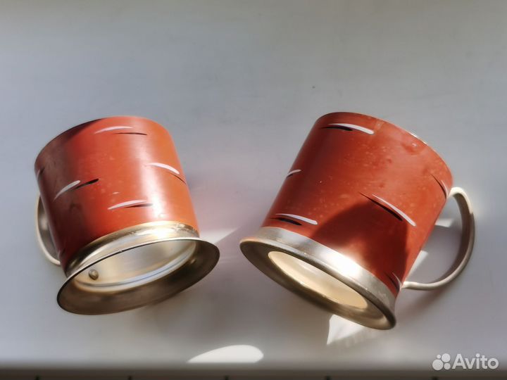 Подстаканники винтажные редкие Березка