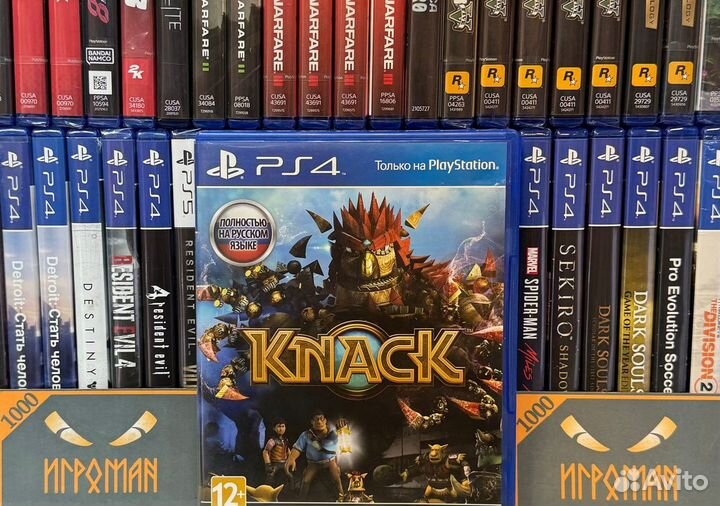 Игры PS4 Knack