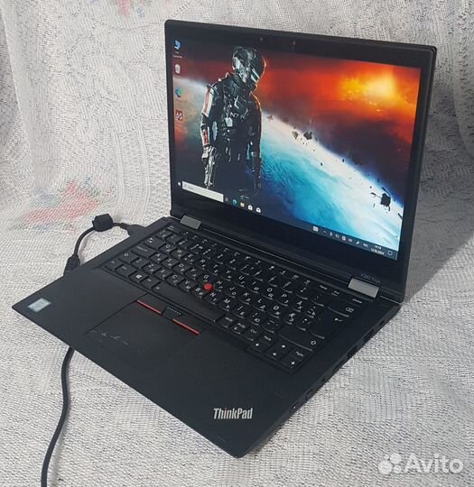 Сенсорный yoga X380 на i5-8350u ips