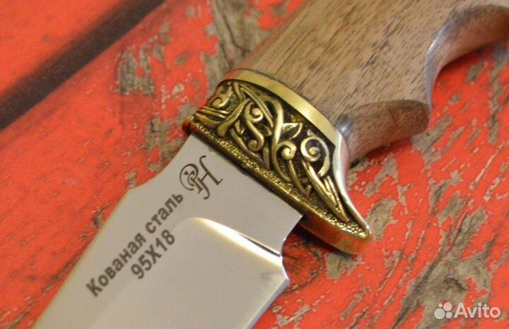 Нож ручной работы «Орлан» ст. 95Х18 г. Ворсма