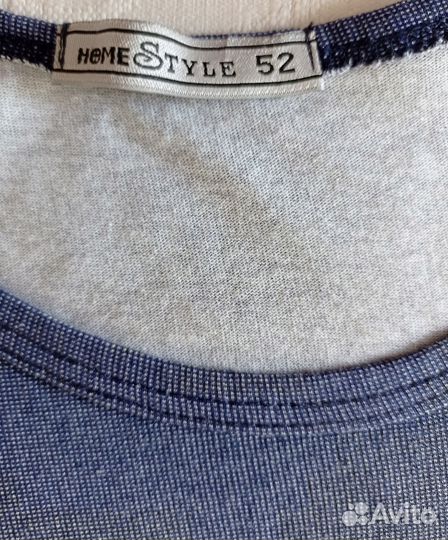 Костюм женский летний 52 разм., туника и бриджи