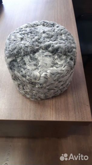 Шапка-ушанка из каракуля