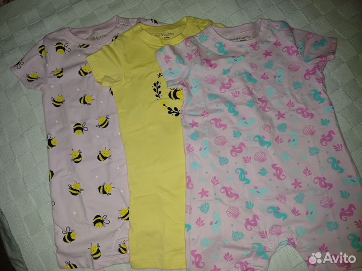 Песочники для девочки 3 6 9 мес