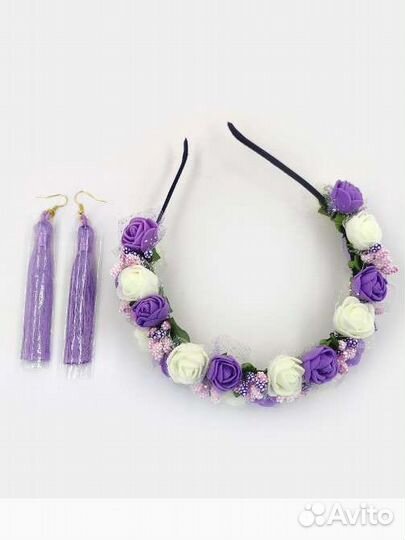 Ободок для волос ручной работы