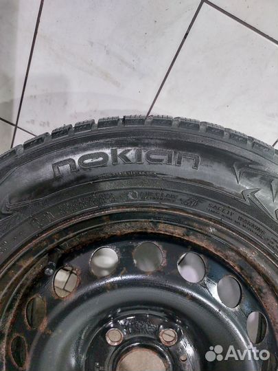 Колёса в сборе 195/65r15 зимние шипованные