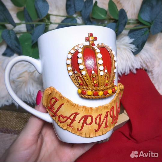 Кружка чашка посуда подарочная девочка полимерная