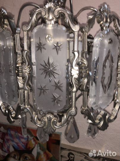 Люстра хрустальная