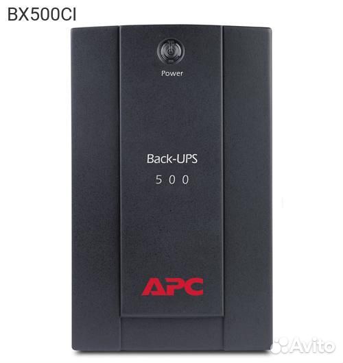 Ибп APC by Schneider Electric Back-UPS BX 500VA, T