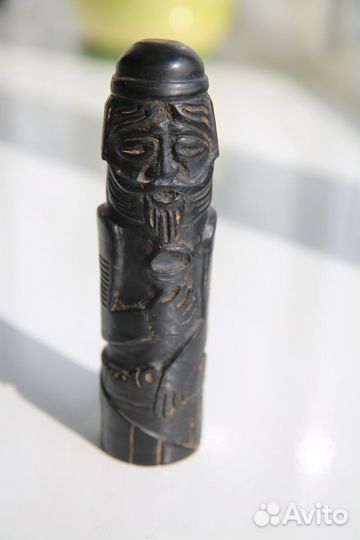 Оберег-талисман Бурхан-онгон, гагат