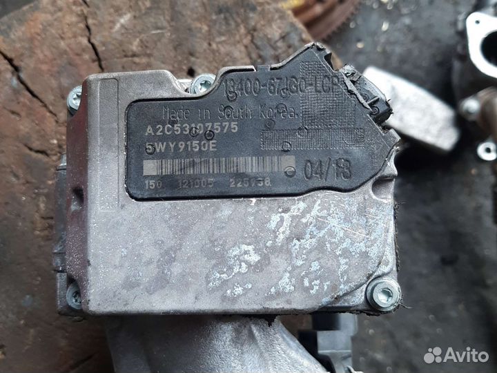 Заслонка дроссельная Сузуки Гранд Витара 1.9D