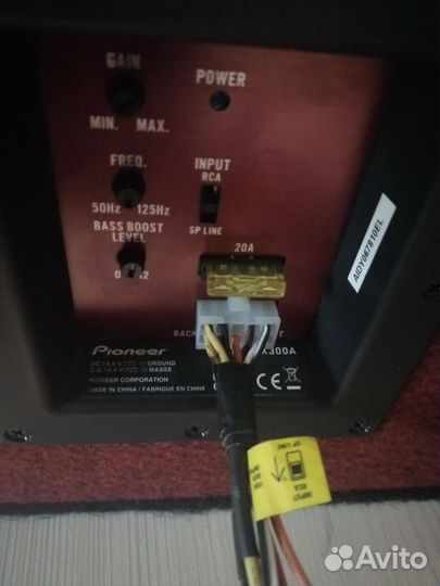 Сабвуфер Pioneer ts-wx300a