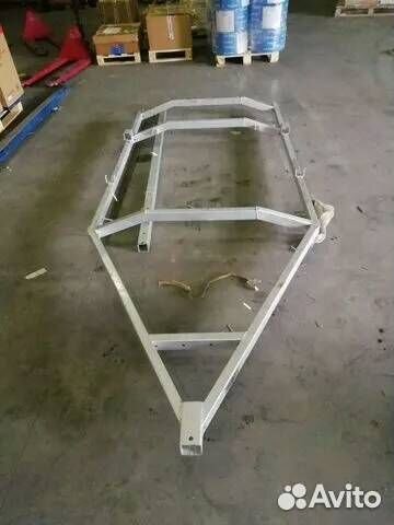 Цинк Рама лодочного прицепа с птс. 530 на 130 см
