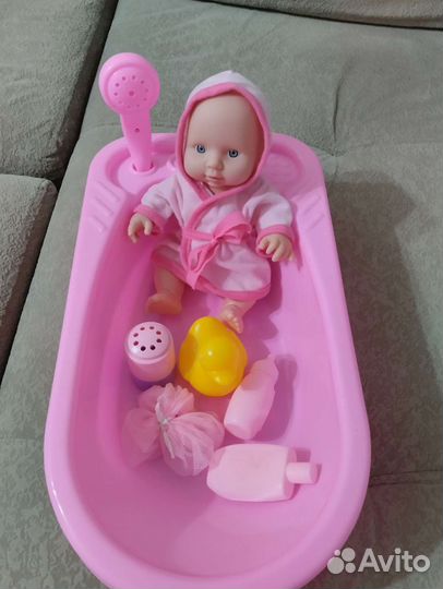 Пупсик с ванной