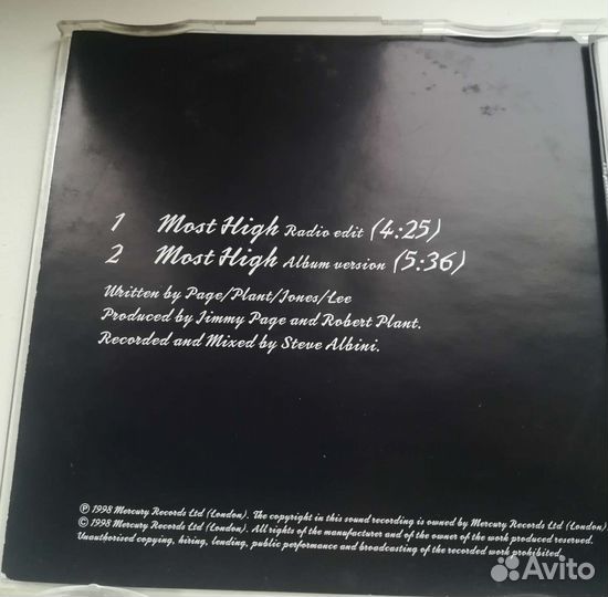 Jimmy Page Robert Plant - Most High promo