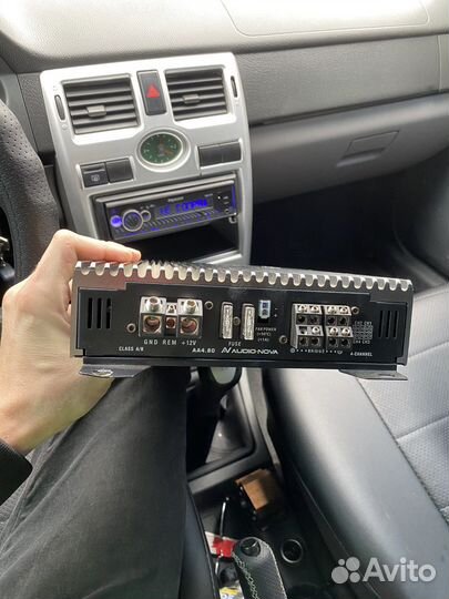 Усилитель 4 канальный audio nova 4.80