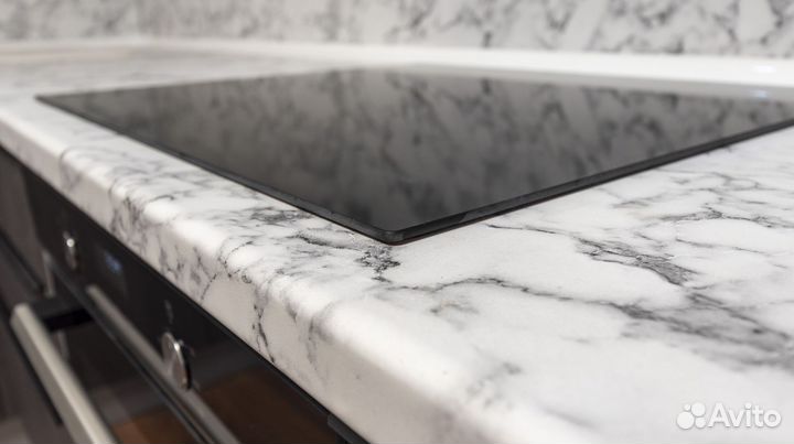 Кухня white marble на заказ