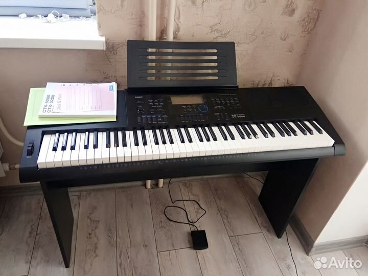Цифровое пианино/синтезатор Casio wk-6500
