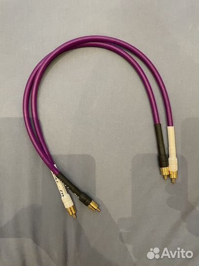 Кабель межблочный RCA Analysis-Plus Oval IW 0,5 м