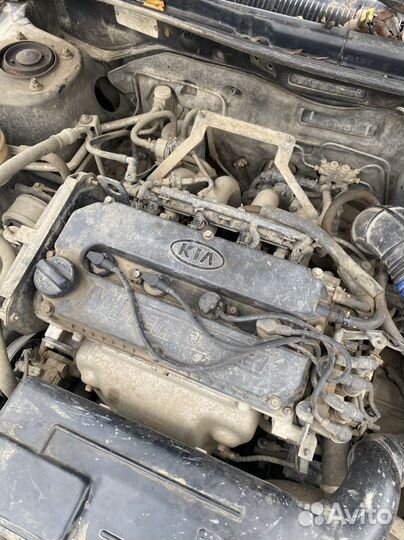 Мотор, кпп кия спектра