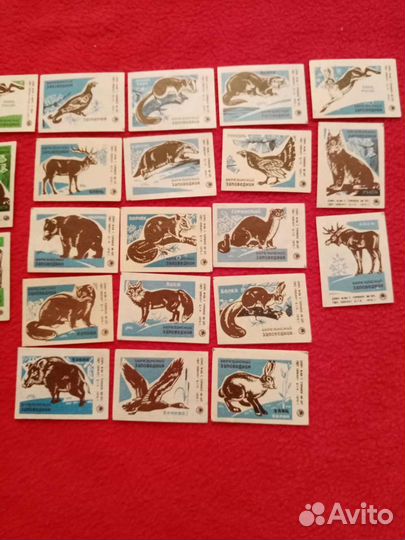 Спичечные этикетки. Березинский заповедник