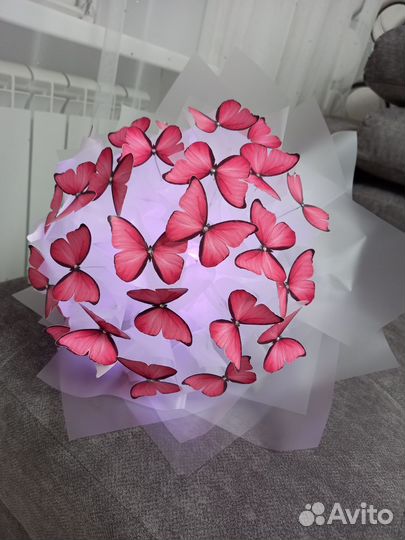 Букет из бабочек