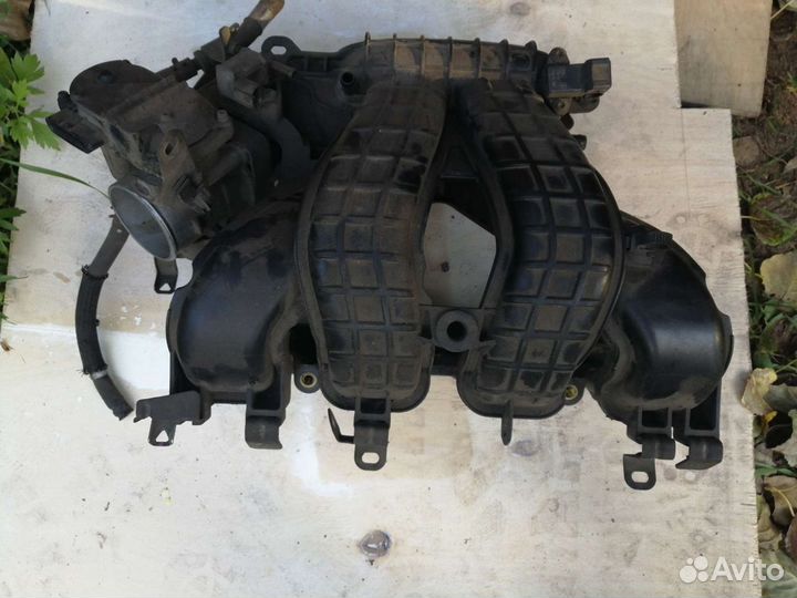 Дроссельная заслонка с впускным коллектором лансер