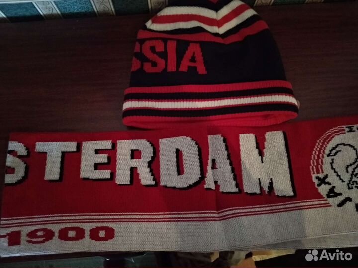 Комплект шапка и шарф