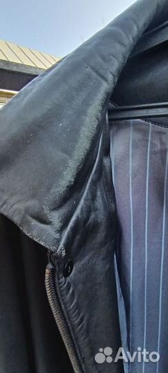 Кожаный френч мужской