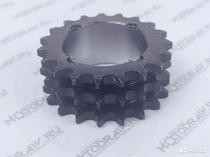 Звездочка Буран (усиленная) Z19 натяжителя 3х рядн