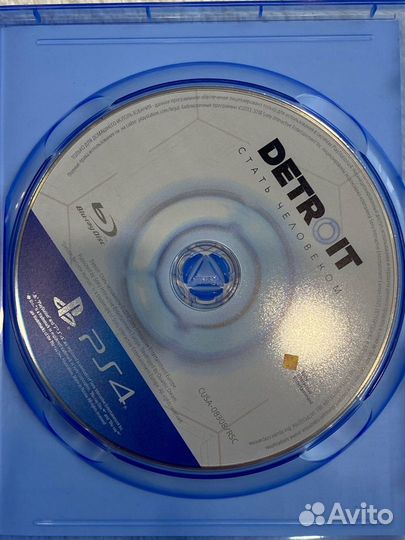 Detroit become human ps4 диск