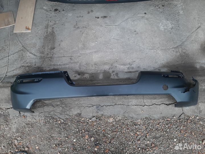 Юбка заднего бампера Kia soul sk 3