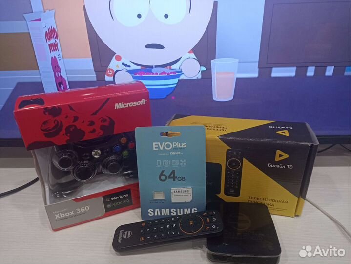 2 в 1: Ретро приставка + Андроид тв (1000 каналов)