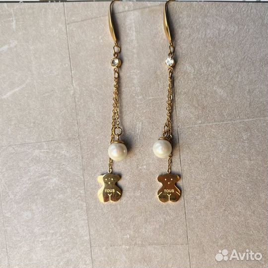Tous серьги мишка