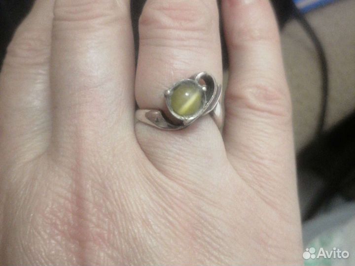 Серебряное кольцо 17,5 р 925 пр