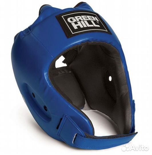 Шлем боксерский Green Hill Special синий и красный